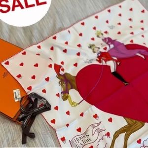 Hermes Tea Time Silk Scarf